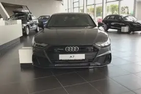 2018款奥迪A7高清实拍，尾翼升起那刻瞬间被惊艳到了