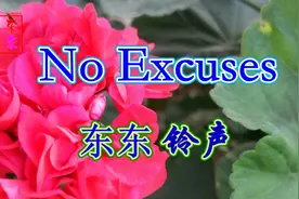 东东音乐：手机铃声《No Excuses》，没有理由！