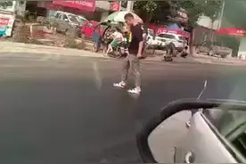 难受！新修的312国道丁河到西峡段！施工方路面喷一层沥青