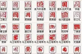 国字，有41种写法，这都不知道，还怎么玩收藏，学书法！图片