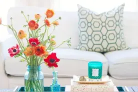 布局 | 客厅花瓶这样摆放 满室春光图片