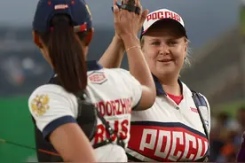 里约奥运会——俄罗斯队首夺射箭女子团体银牌图片