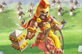 野猪骑士之王！部落冲突玩家原创全新英雄兵种图片