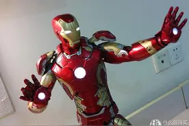 实在是太帅了！ NECA MK43 1/4钢铁侠模型开箱图片