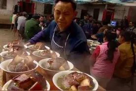 农村办酒席，排场比城市大的吓死人图片