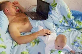 最好别让爸爸来带孩子，不信你来看看他们是有多不靠谱图片