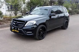 外观控车主的自白：奔驰GLK 260升级轮毂，回头率激增图片