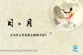 说文解字/日和月为什么代表着太阳和月亮呢？