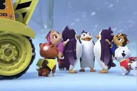 汪汪队：原来失踪的企鹅是被海丁纳抓走，结果猫咪忍者被企鹅绑走视频封面