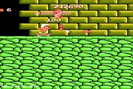 经典FC冒险游戏《冒险岛1代》第5-2关