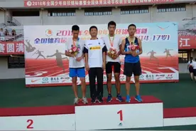 宿迁3名00后小将夺全国少年田径锦标赛2金3银图片
