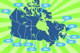 坊间热传的加拿大各省真实工资水平！跟着老司机涨姿势图片