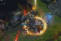 LOL石头人真的很怕遇到他，同是辅助，碰到他R根本没用了！图片