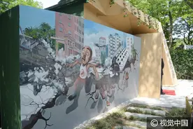 青岛：光头强“代言”展馆地震体验屋，略带喜感图片