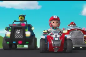 汪汪队立大功：莱德呼叫汪汪队总部集合，派出阿奇和毛毛出发救援