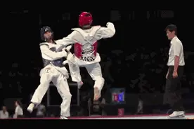 旋风踢，是一种很酷的旋风！图片