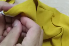 衣服领子内衬总是翻出来，用隐形针法缝上几针就能解决了