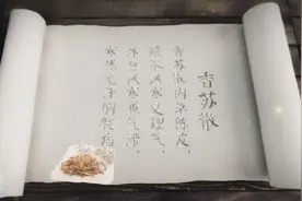 中药方剂——香苏散