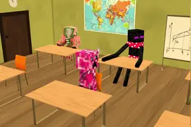 我的世界，怪物学校，雕刻挑战