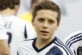 华为10万英镑签下贝克汉姆长子作明星代言人图片