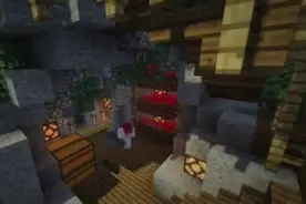 我的世界：大神建悬崖边的家过程2