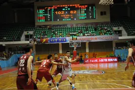 NBL联赛广西威壮大比分胜东部陆军 送对手20连败图片