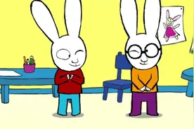 超人兔：西蒙和小朋友们一样不想去幼儿园直到他交到了新的朋友视频封面