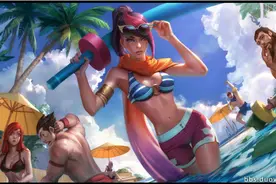 LOL测试服更新汇总，全新泳池派对皮肤特效曝光图片
