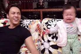 陈伟霆看侄女一脸宠溺，网友:不容易，妹猪终于学会看脸了图片