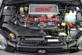 汽车蓄电池电压问题图片