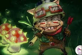 LOL这只提莫有让人想掐死他的冲动！玩法太贱图片