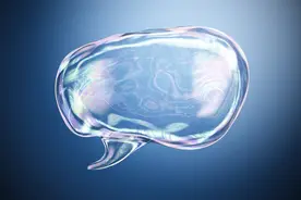 让聊天机器人泡沫爆裂图片