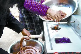 代加工香肠生意火图片