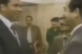 拳王阿里曾因为战争专程拜访萨达姆，萨达姆因为这个让他满载而归图片
