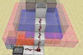 只需喂食无需按钮 我的世界半自动烤牛机教程图片