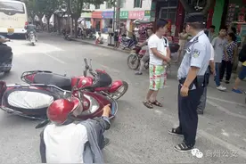 巡警故事⑧ | 夏季，摩托车事故高发 提醒注意安全驾驶图片
