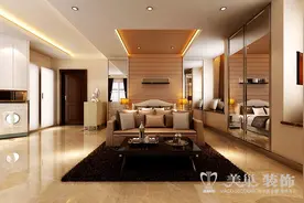 郑州70平一室一厅小户型业主是这样装修的、真奢华图片