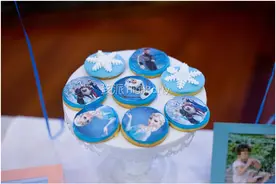 冰雪奇缘主题九岁生日派对图片