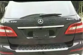 奔驰ML改装手写导航+360全景行车记录仪+无钥匙进入满足了图片