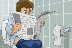 怎样避免马桶里的水溅到屁股上图片