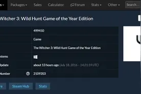 《巫师3》年度版现身Steam数据库 正式公布指日可待图片