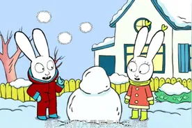 超人兔：西蒙和露把自己变成雪人藏起来用雪球反击了费迪南马马杜
