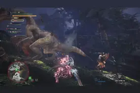 怪物猎人世界：双人联机-追击骚鸟