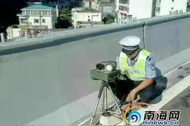 海秀快速路一天79辆车超速被抓拍 最高时速达122km图片