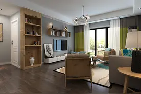 合肥北城世纪城120平 半包6.8万的北欧风格！图片