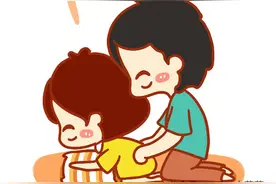 怀孕期间贴心老公变身私人按摩师图片