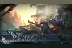 亚索打团花式秀，教科书般的操作。这才是疾风剑豪。图片