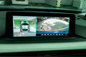 宝马3系小三安装360全景行车记录仪+大屏，好马配好仪还好屏图片