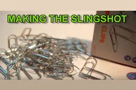 拉直回形针做成的小玩意，想不到这件东西威力这么大图片