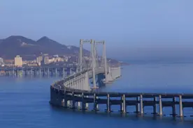 行车记录仪全程大连星海湾跨海大桥图片